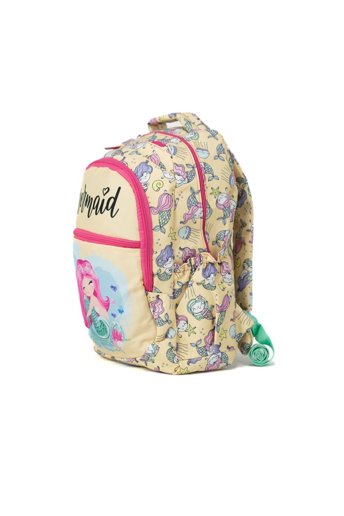 Kız Çocuk ilk ve Ortaokul Sırt Çantası ve Seti Suluk Kalemlik Beslenme Çantası Hediyeli